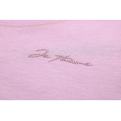 T-shirt Ik hou van je Equithème Bonnie dames Mauve Violet