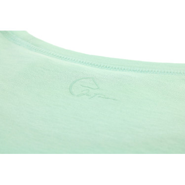 T-shirt Ik hou van je Equithème Bonnie dames Groen / mint