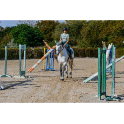 Seamless T-shirt met korte mouwen Equithème Elena dames Kaki Groen Seamless T-shirt met korte mouwen Equithème Elena dames Kaki Groen