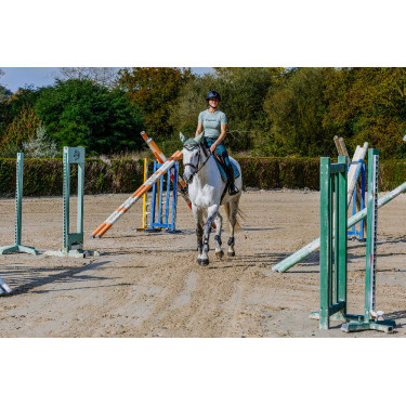 Seamless T-shirt met korte mouwen Equithème Elena dames Kaki Groen Seamless T-shirt met korte mouwen Equithème Elena dames Kaki Groen