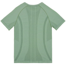 Seamless T-shirt met korte mouwen Equithème Elena dames Kaki Groen Seamless T-shirt met korte mouwen Equithème Elena dames Kaki Groen