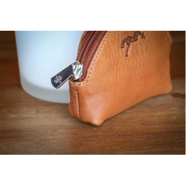 Porte-monnaie Pénélope Cognac Bruin Porte-monnaie Pénélope Cognac Bruin