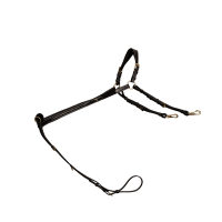 Jachtmartingaal met Dy'on D Collectie Zwart Jachtmartingaal met Dy'on D Collectie Zwart