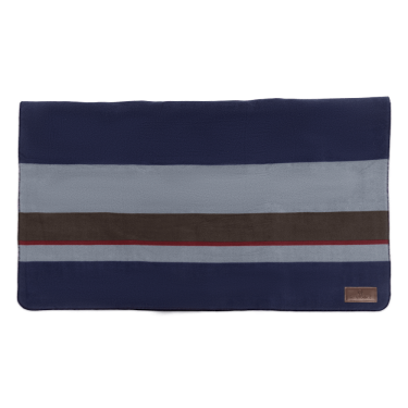 Droogdeken Ruit Heavy Stripes Kentucky Marine Marineblauw