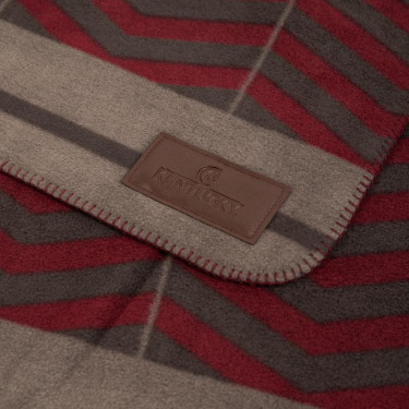 Zweetdeken Vierkant Heavy Fishbone Kentucky Bordeaux Zweetdeken Vierkant Heavy Fishbone Kentucky Bordeaux