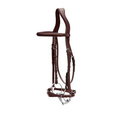 Halster Duitse Neusriem Verstelbaar New English Collection by Dy'on Bruin Halster Duitse Neusriem Verstelbaar New English Collection by Dy'on Bruin