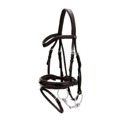 Hoofdstel Combiné Breed Gelakt Working By Dy'on Zwart