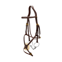 Bridon Muserolle Gekruist D Collection by Dy'on Zwart