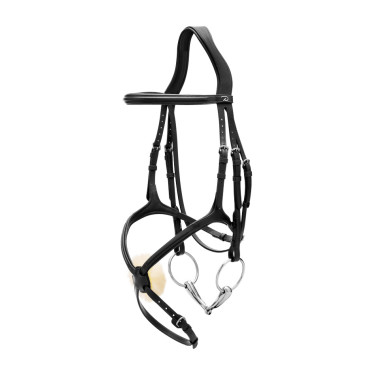 Bridon Muserolle Kruis New English Collection by Dy'on Zwart