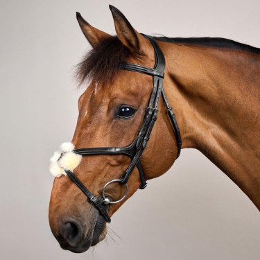 Bridon Muserolle Kruis New English Collection by Dy'on Zwart