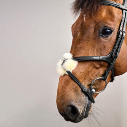 Bridon Muserolle Kruis New English Collection by Dy'on Zwart