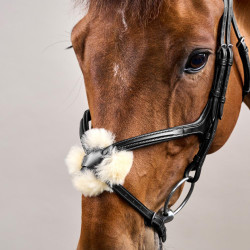 Bridon Muserolle Kruis New English Collection by Dy'on Zwart