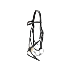 Bridon Muserolle Gekruist Working By Dy'on Zwart