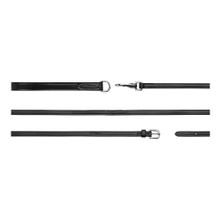 Duitse teugels Volledig Leer 1/2 Working Van Dy'on Zwart