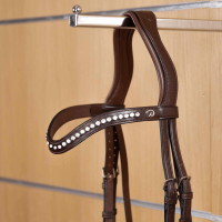 Frontale in V Swarovski wit New English Collection by Dy'on Zwart