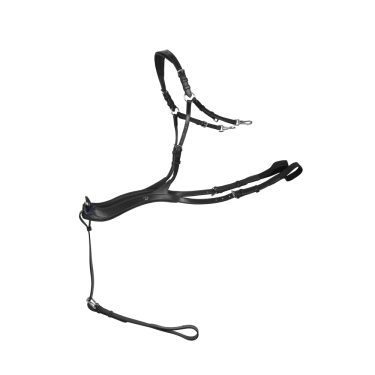 Anatomische Jachtmartingaal New English Collection by Dy'on Zwart