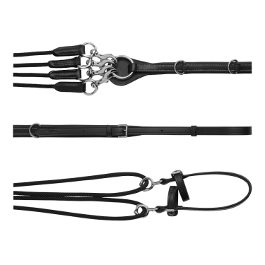 Gogue Nylon Touwen Werken Door Dy'on Zwart