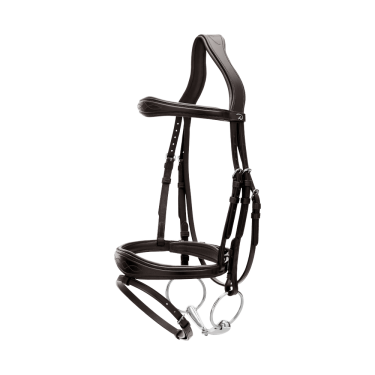 Bridon Mexicaans gecombineerde Dy'on New English Collection Zwart Bridon Mexicaans gecombineerde Dy'on New English Collection Zwart