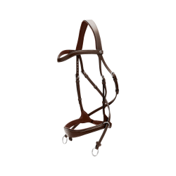 Bridon Working van Dy'on met bewegingsvrijheid Bruin