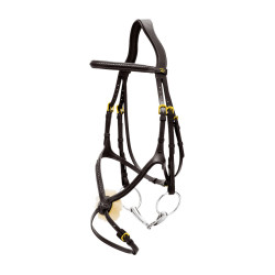 Gevlochten Mexicaanse Neusriem Hoofdstel D Collection Dy'on Zwart Gevlochten Mexicaanse Neusriem Hoofdstel D Collection Dy'on Zwart