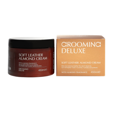 Zachte ledercrème met Amandel Grooming Deluxe Zachte ledercrème met Amandel Grooming Deluxe