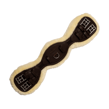 Korte Anatomische Singel schapenvacht Kentucky Bruin