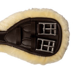 Korte Anatomische Singel schapenvacht Kentucky Bruin