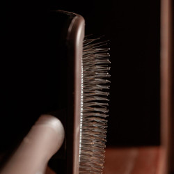 Borstel om klittenbandsluitingen schoon te maken Grooming Deluxe Beige