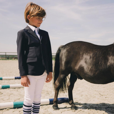 Broek Mexico City Kentucky jongen kniestukken grip Wit