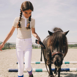 Broek Miami City Kentucky kniegrip meisje Wit