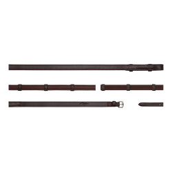 Rendas Hunter Grip met 7 remmen 5/8 (zonder stopper) Dy'on Bruin