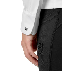 Dameslangarmshirt Equestrian Stockholm Performance Wit