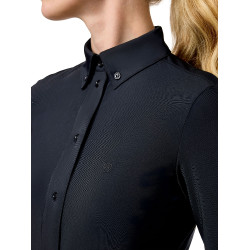 Dameslangarmshirt Equestrian Stockholm Performance Zwart Dameslangarmshirt Equestrian Stockholm Performance Zwart