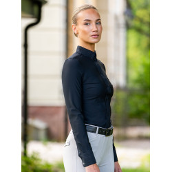 Dameslangarmshirt Equestrian Stockholm Performance Zwart Dameslangarmshirt Equestrian Stockholm Performance Zwart