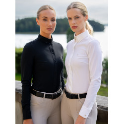 Dameslangarmshirt Equestrian Stockholm Performance Zwart Dameslangarmshirt Equestrian Stockholm Performance Zwart