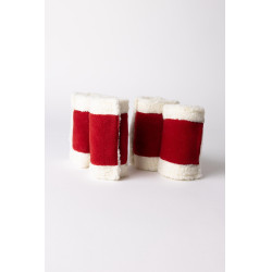 Kerstbandages Horze per 4 Port Royale Bordeaux