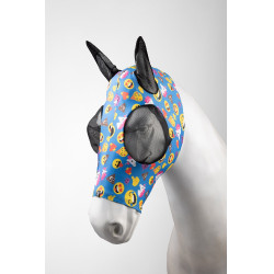 Elastisch vliegenmasker Horze om aan te trekken Emoji Motieven