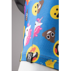 Elastisch vliegenmasker Horze om aan te trekken Emoji Motieven