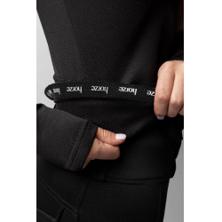 Functionele top met lange mouwen Luminox Horze dames Zwart