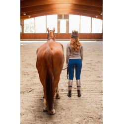 Functionele B Vertigo Layne sokken van wolmix Bruin modder Beige