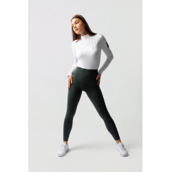 Thermische legging B Vertigo naadloos met volledige grip Leonora Groene scarabee Thermische legging B Vertigo naadloos met volledige grip Leonora Groene scarabee