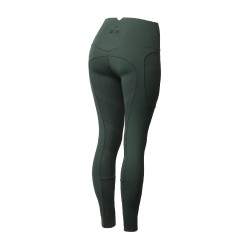 Thermische legging B Vertigo naadloos met volledige grip Leonora Groene scarabee Thermische legging B Vertigo naadloos met volledige grip Leonora Groene scarabee
