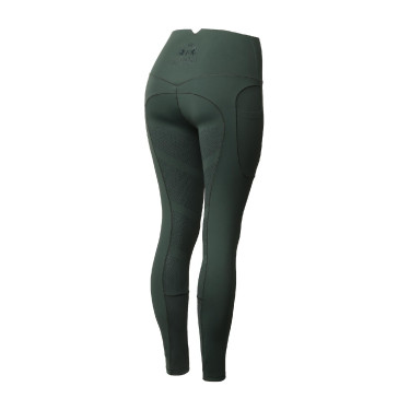 Thermische legging B Vertigo naadloos met volledige grip Leonora Groene scarabee Thermische legging B Vertigo naadloos met volledige grip Leonora Groene scarabee
