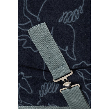 Polaire deken voor pony Horze Pegasus Blueberry Blauw