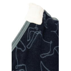 Polaire deken voor pony Horze Pegasus Blueberry Blauw