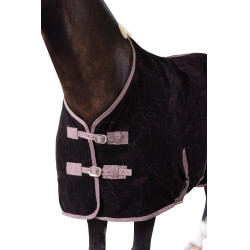 Polaire deken voor pony Horze Pegasus Vuursteen Grijs