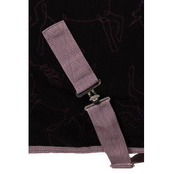 Polaire deken voor pony Horze Pegasus Vuursteen Grijs