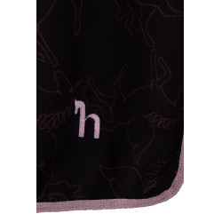 Polaire deken voor pony Horze Pegasus Vuursteen Grijs