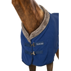 Droogdeken fleece Delémont Horze Arctisch blauw