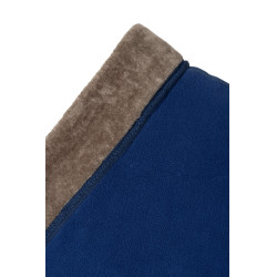 Droogdeken fleece Delémont Horze Arctisch blauw
